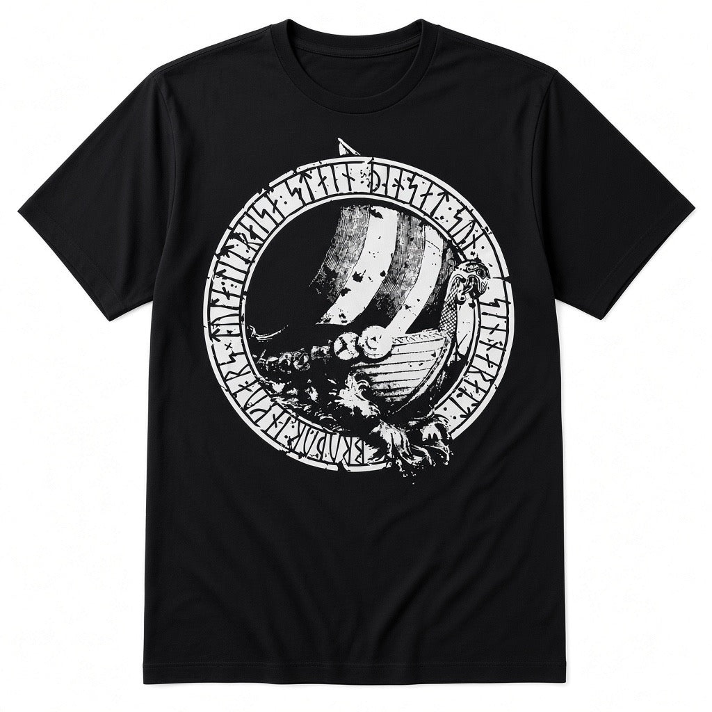 NYHET - Vikingship - Tshirt