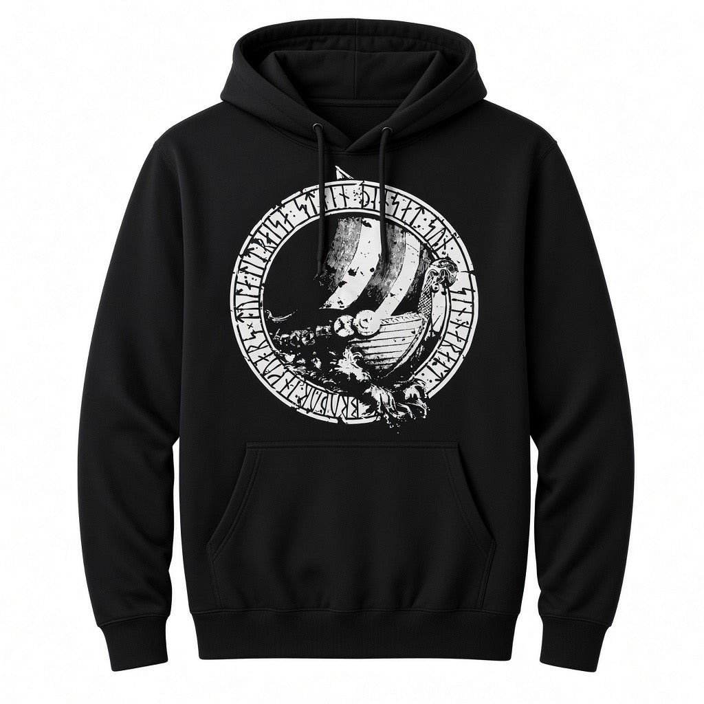 NYHET - Vikingship - Hoodie