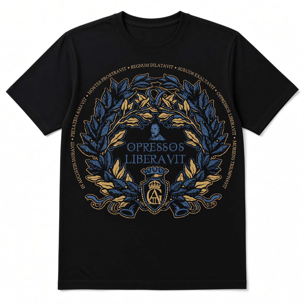 Kungar - Gustav II Adolf - Opressos Liberavit - Tshirt