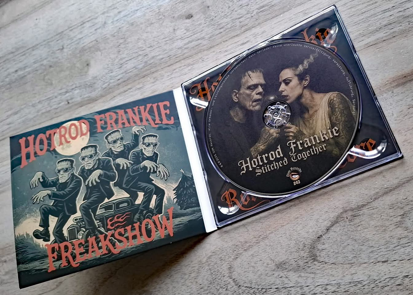 Hotrod Frankie - Stitched Together (2025) CD Digipack